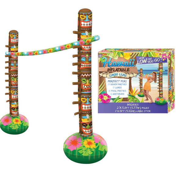 inflatable limbo party game set
