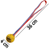 Gold Winner Medals For School Sports Day Reward Kids Party bag Filler