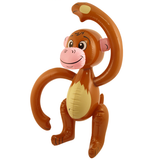 Inflatable monkey toy