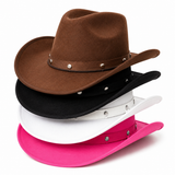 Adult Texan Cowgirl Cowboy Hat Wild West Hen Stag Fancy Dress Party Mens Women