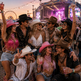 Adult Texan Cowgirl Cowboy Hat Wild West Hen Stag Fancy Dress Party Mens Women