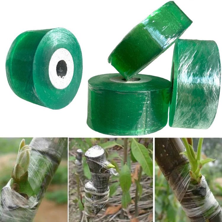 Plant Grafting Tape 100m Nursery Self Clinging Degradable Elastic Graft Tape