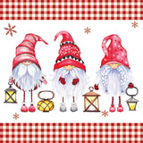 Christmas Tableware Gnome napkins