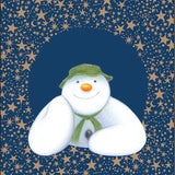 Christmas Tableware the snowman navy napkins