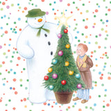 Christmas Tableware the snowman xmas tree napkins