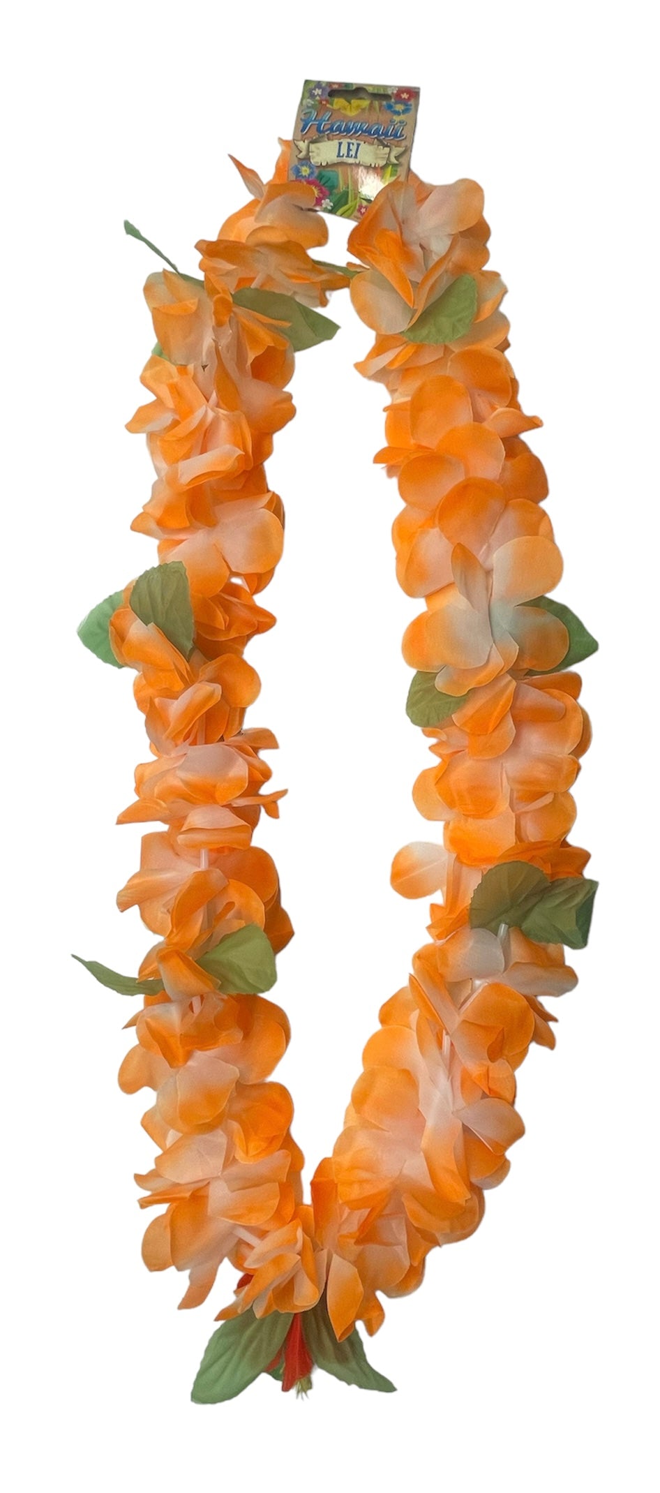 120cm Premium orange lei hula garlands 