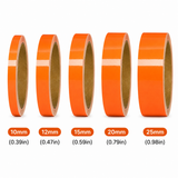 Orange Glow In The Dark Sticky Tape 20mm x 10 metre Roll Self Adhesive Luminous