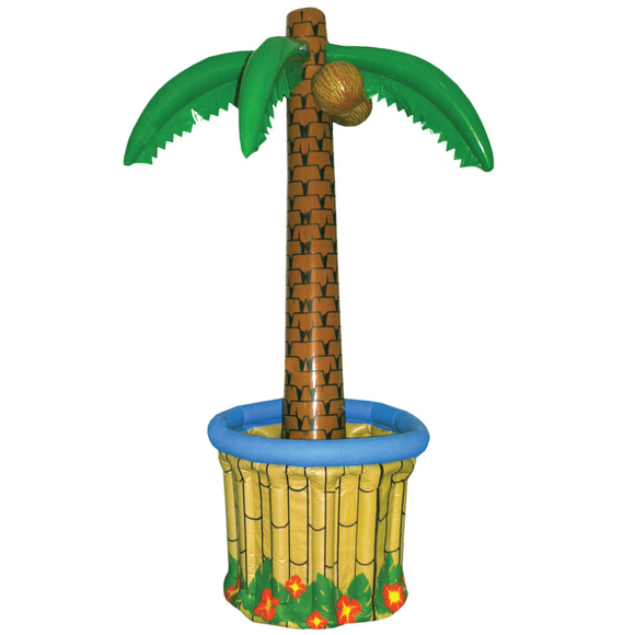Large party decoration palm tree drink cooler