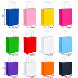 Party Gift Bags With Handles Small Present Paper Bag Loot Favours Bag Recyclable