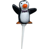 christmas penguin cake topper