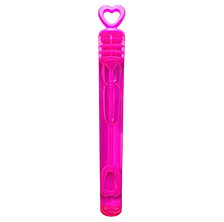 pink heart bubble tube