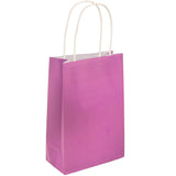 Purple party gift bag