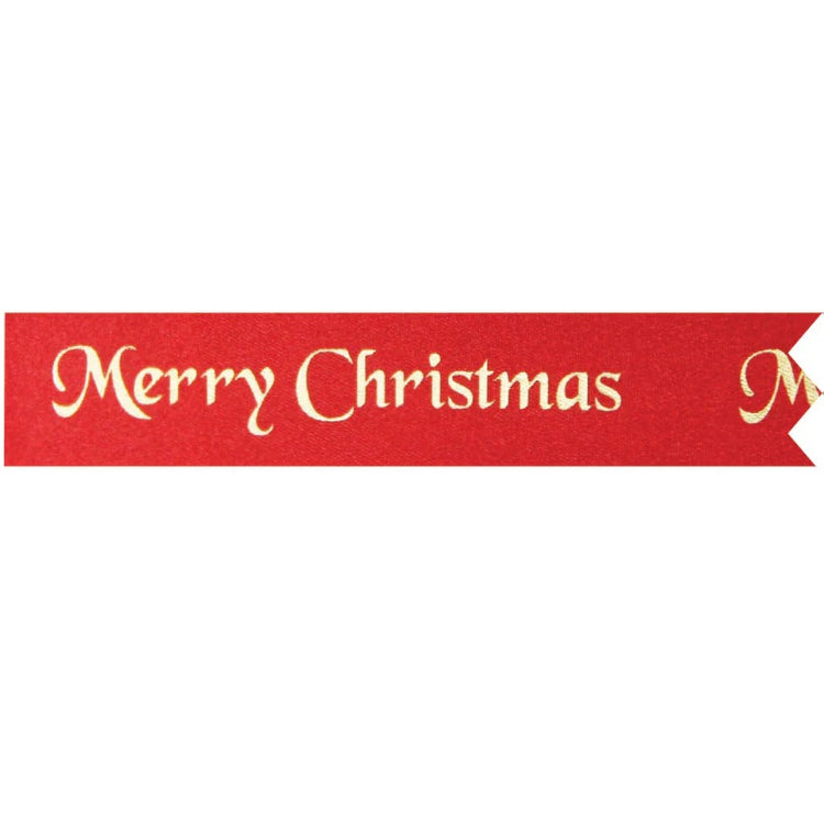 Christmas Cake Ribbon 1m Merry Xmas Table Decoration Cake Topper Surround