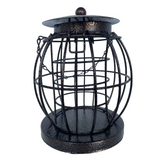 Small caged bird fatball feeder