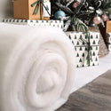 Snow blanket roll Christmas decoration