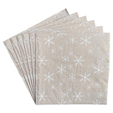 Christmas Tableware snowflake napkins