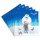 Christmas Tableware the snowman napkins