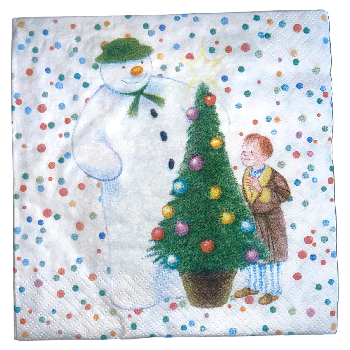 Christmas Napkins Party Tableware Serviette Paper Xmas Dinner Table Decoration