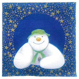 Christmas Tableware the snowman navy napkins