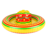Inflatable sombrero hat for fancy dress