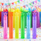 24 Star Bubble Tubes Boys Girls Party Bag Fillers Kids Wedding Favours Gift Idea