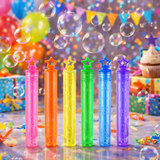24 Star Bubble Tubes Boys Girls Party Bag Fillers Kids Wedding Favours Gift Idea