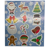 pack of 12 Christmas stickers 