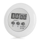 white Digital kitchen timer and stopwatch