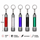 15x LED Torches Bright White Keyring Emergency Camping Mini Night Light Bulk Buy