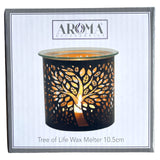 Tree of Life Tea Light Oil Wax Melt Burner or Candle Holder