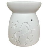 White Unicorn Tea Light Oil Wax Melt Burner
