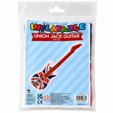 Inflatable Union Jack Guitar 106cm Blow Up Air Guitar Fancy Dress Party Prop