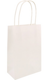 White paper party gift bag