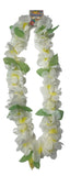 120cm Premium white lei hula garlands 