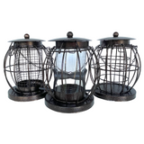 Squirrel Resistant Bird Feeders Metal Cage Hanging Food Feed Station