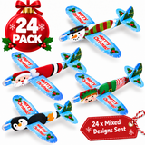 Xmas Glider Plane Christmas Eve Box Stocking Filler For Kids Toy Party Bag Fillers