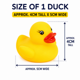 Yellow Rubber Ducks 1-144 Bath Toys Water Play Toddler Duck Party Bag Filler