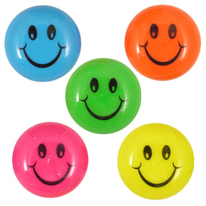 mini YoYo Toys in 5 colours - Blue, Orange, Green, Pink, and Yellow.