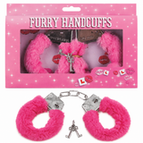 Fluffy Furry Handcuffs Pink Fancy Dress Hen Stag Night Girls Party Role Play Toy