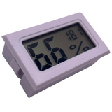 Black digital humidity temperature meter