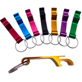 Bottle opener keyring 7 colours