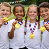 Gold Winner Medals For School Sports Day Reward Kids Party bag Filler