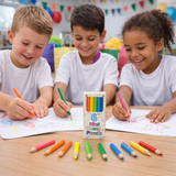 Mini Colouring Pencils 12 Packs of 6 Boys Girls Party Bag Fillers Lucky Dip Toys
