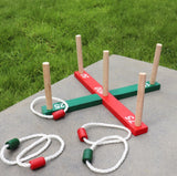 Quoits garden ring toss game