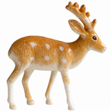 10pc Christmas Cake Topper Set Santa Snowman Reindeer Holly Yule Log Decorations