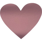 Rose gold Large heart scratch off stickers