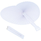 White Paper Fan Folding For Summer Wedding Favour Party Bag Filler