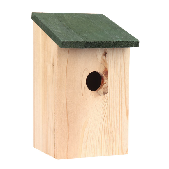 garden bird wooden nesting box