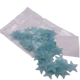 Blue luminous stars pack of 100