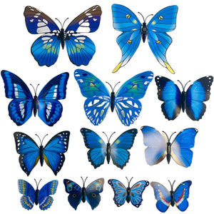 Magnetic butterfly 3d wall stickers